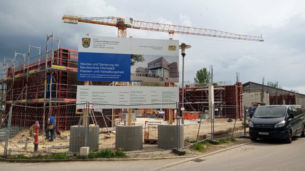 Wir spenden für den Neubau der Außenanlagen des Schulzentrums Höchstädt a.d. Donau