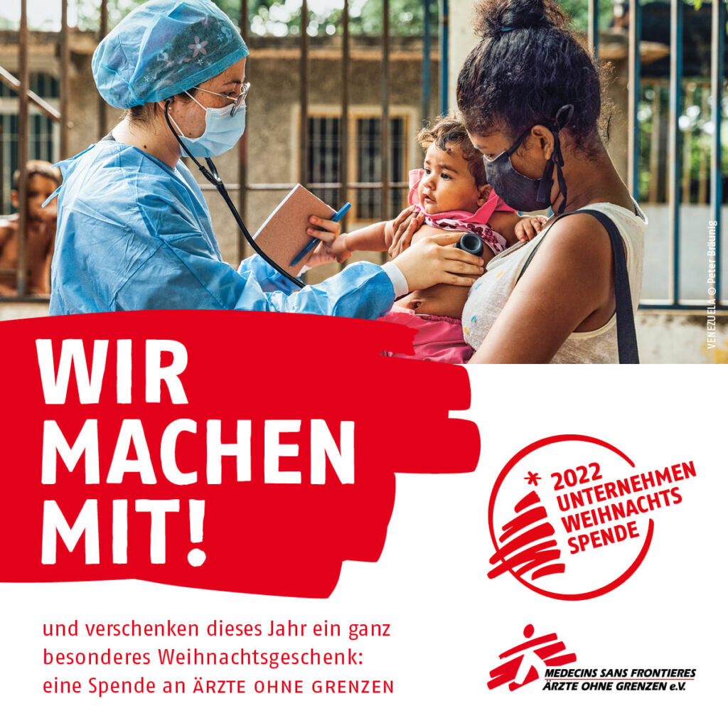 ...bei Ärzte ohne Grenzen!