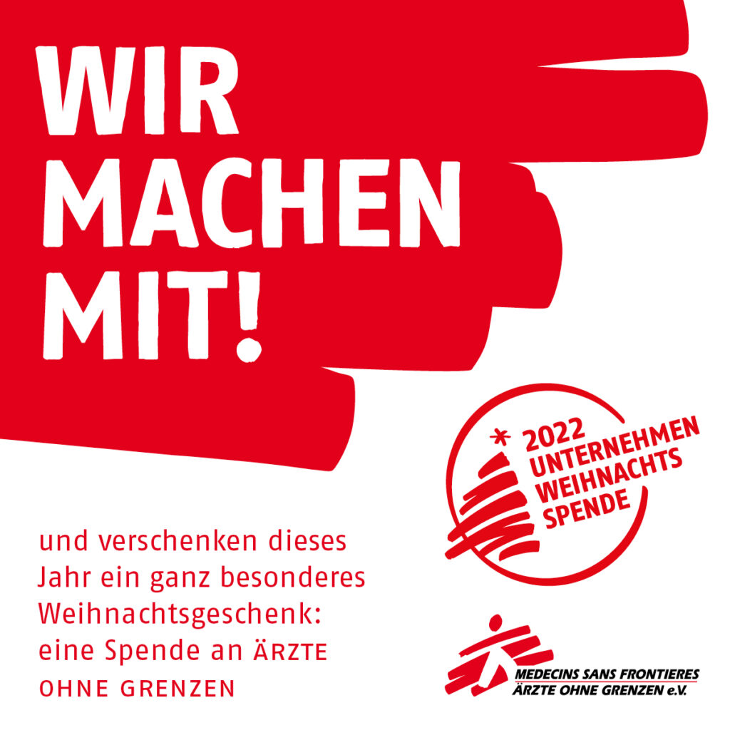 ...bei Ärzte ohne Grenzen!