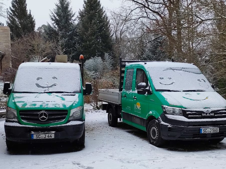 Der Januar plagt uns mit Bodenfrost!